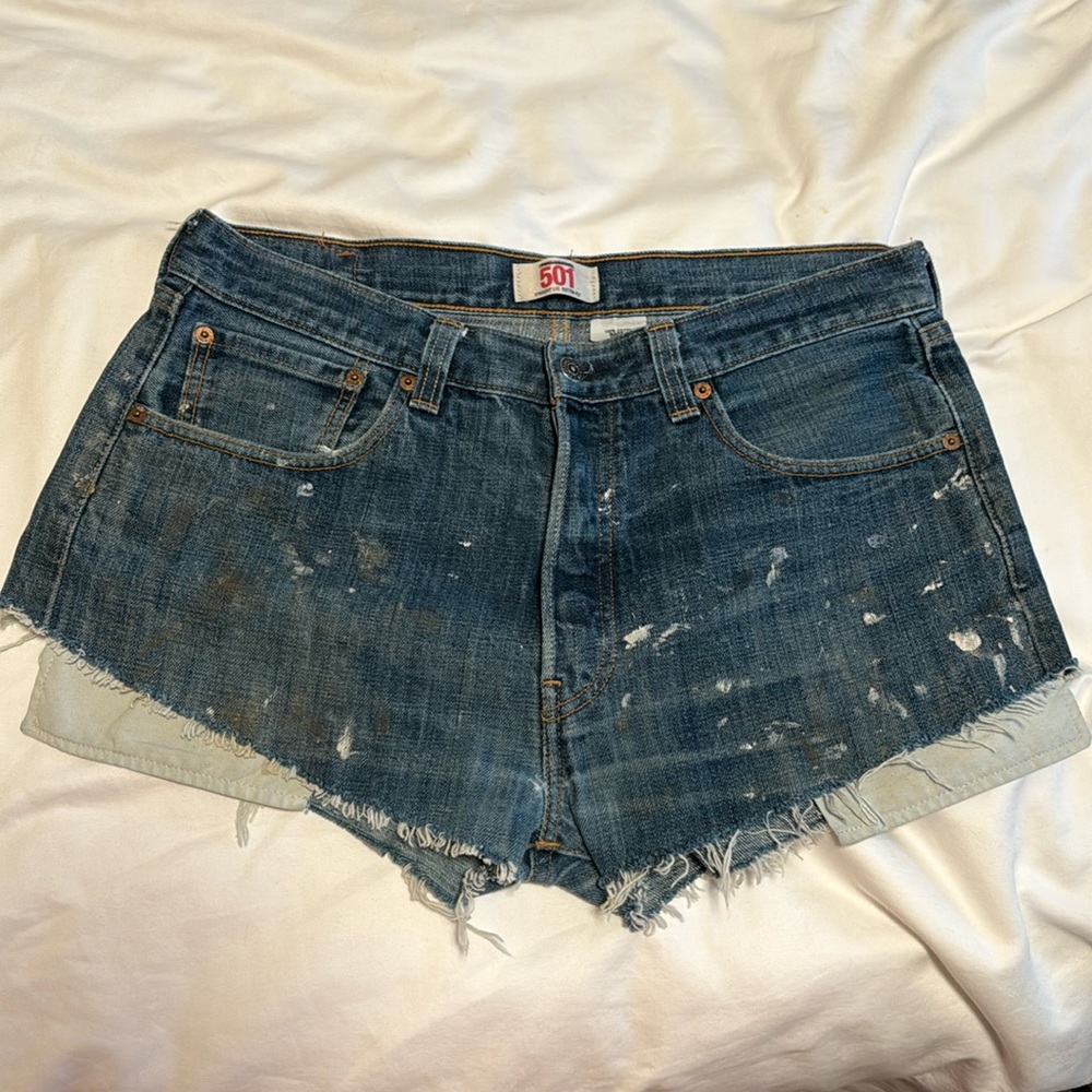 Levi’s cut off shorts, size 34